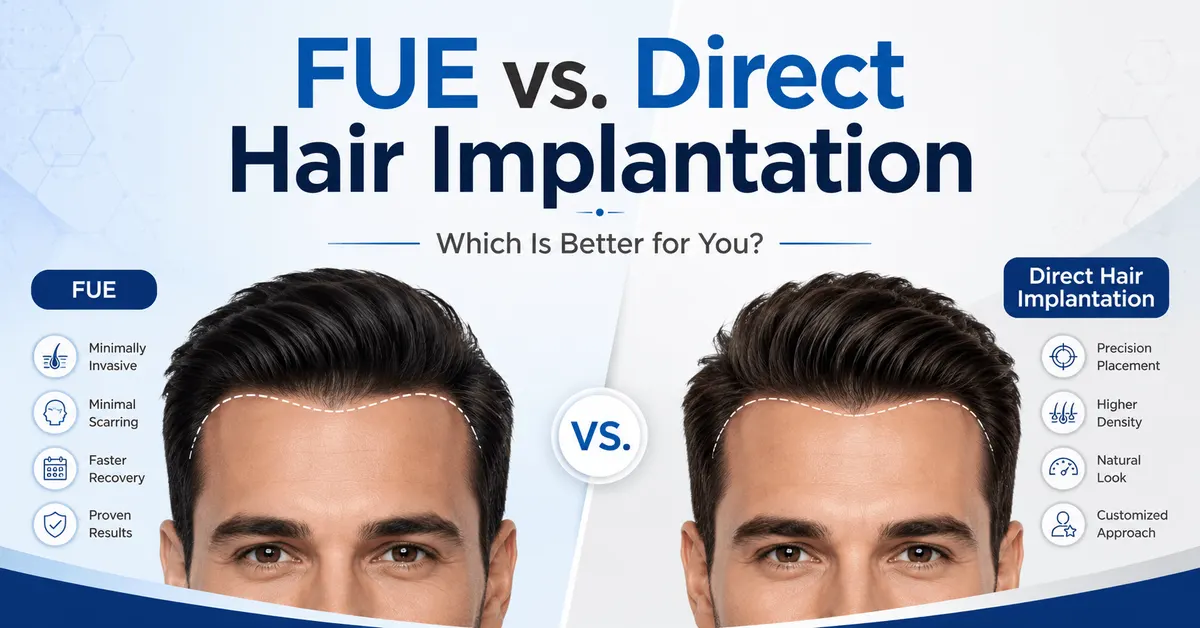 FUE vs DHI Hair Transplant