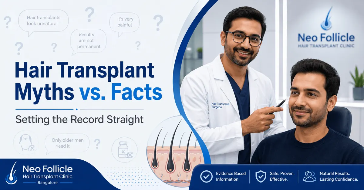 Hair Transplant Myth Vs Facts