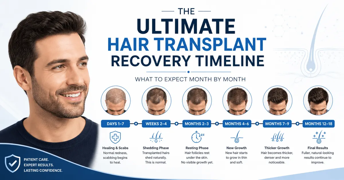 Hair Transplant Recovery Timeline