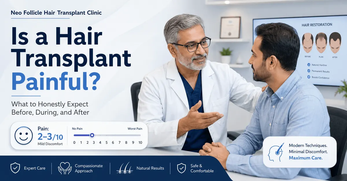 Is Hair Transplant Painful