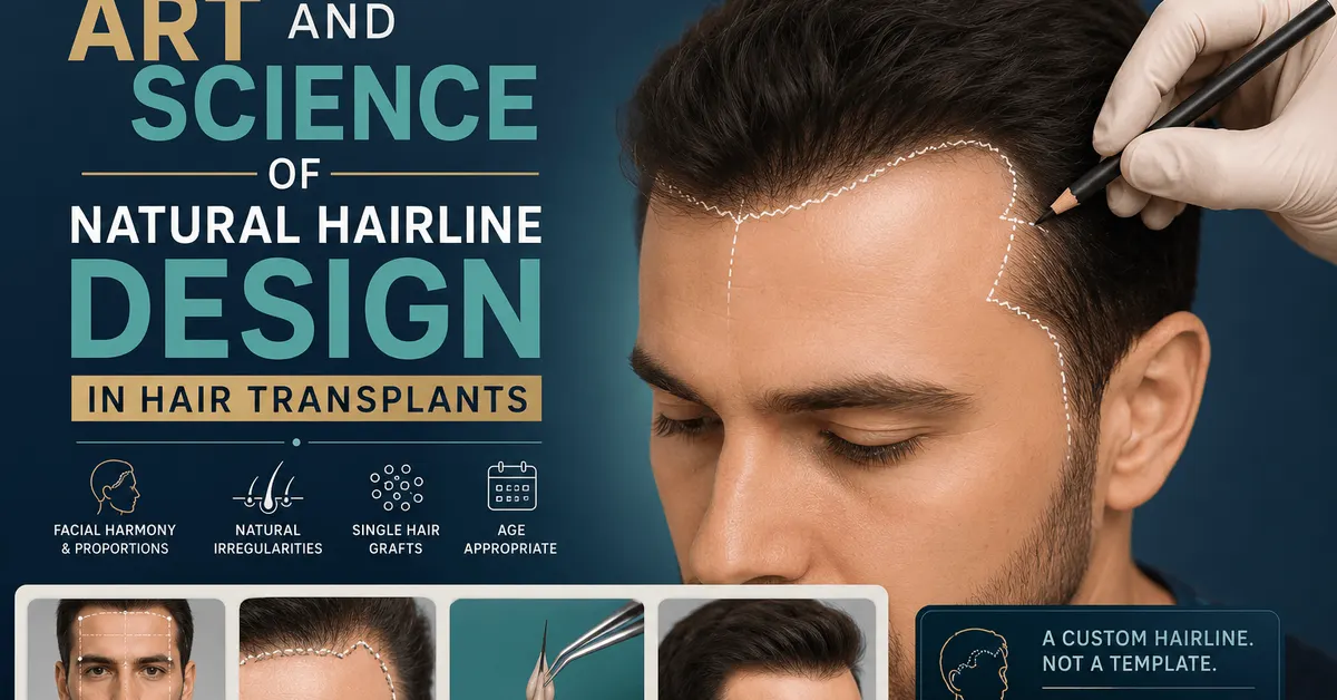 The Art & Science Of Natural Hair Line Design in Hair Transplants